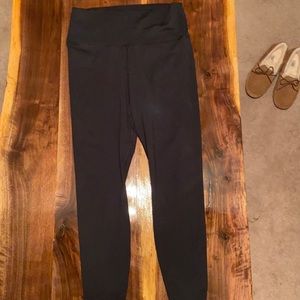 Large black Nike work out pants